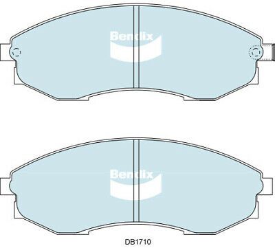 Brake Disc Pad Set  Bendix DB1710 HD