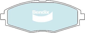 Brake Disc Pad Set Front Bendix DB1368 HD  For DAEWOO LANOS MATIZ KLAT M100