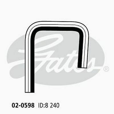 Heater Hose Gates 02-0598 For SUBARU IMPREZA