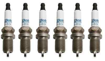 SPARK PLUGS suits FORD FALCON EF EL 4.0l 6cyl DOUBLE PLATINUM 160000km GENUINE