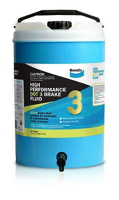 BENDIX BRAKE FLUID DOT3 20L