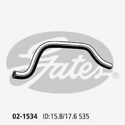 Heater Hose GATES 02-1534 for KIA RIO JB 1.4L 1.6L 2005-2012 PETROL