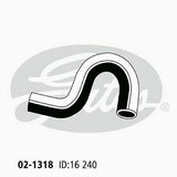 Heater Hose GATES 02-1318 for TOYOTA HILUX GGN15 GGN25 4L 2005-2015 PETROL
