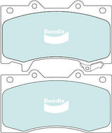 Brake Disc Pad Set  Bendix DB2242 HD For NISSAN Patrol Y62 5.6L AWD Petrol
