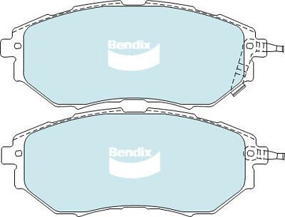 Brake Disc Pad Set  Bendix DB1722 HD For SUBARU LIBERTY OUTBACK TRIBECA