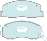 Brake Disc Pad Set Front Bendix DB1276 4WD For TOYOTA SPACIA TOWN ACE