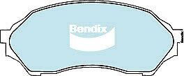 Brake Disc Pad Set Front Bendix DB1358 HD For FORD MAZDA LASER 323 ASTINA PROTEGE