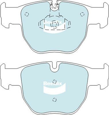 Brake Disc Pad Set  Bendix DB2054 HD For LAND ROVER RANGE ROVER L322 3L 3.6L 4.2L 4.4L
