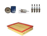 SERVICE KIT suits Ford Focus 2002-05 OIL AIR FUEL FILTERS SPARK PLUG Genuine
