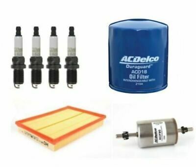 Air Oil Fuel Spark Plugs Filter Kit ACDelco for HOLDEN TS ASTRA 1998-2006 servic