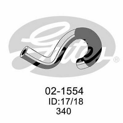 Heater Hose GATES 02-1554 for FORD FALCON FG 4L 2008-2014 PETROL