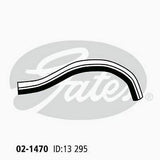 Heater Hose GATES 02-1470 for TOYOTA LAND CRUISER PRADO 2006-2010 DIESEL