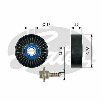 Drive Align Idler Pulley Gates 38055 For CITROEN C5 PEUGEOT 206 307 407