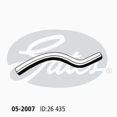 Radiator Hose Lower Gates 05-2007 for HONDA CIVIC 1.7L 2000-2006 PETROL