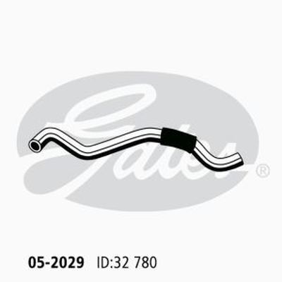 Radiator Hose Lower Gates 05-2029 For NISSAN