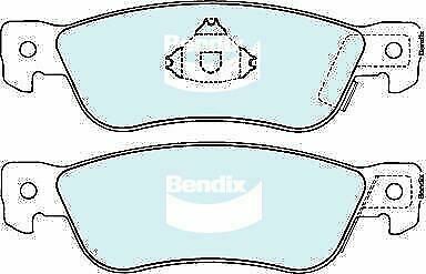 Bendix DB1161 4WD Disc Pad Set