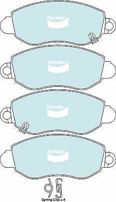 Brake Disc Pad Set Front Bendix DB1436 HD  For FORD TRANSIT VH VJ 2.4D