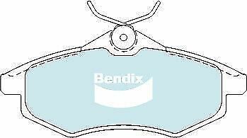 Brake Disc Pad Set  Bendix DB2042 HD For CITROEN C3 FC 1.4L 1.6L