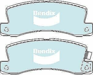 Brake Disc Pad Set Rear Bendix DB422 HD For HOLDEN LEXUS TOYOTA TOYOTA