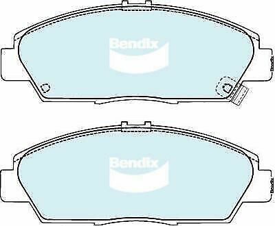 Brake Disc Pad Set Front Bendix DB1268 GCT For HONDA Accord CK Prellude BA BB
