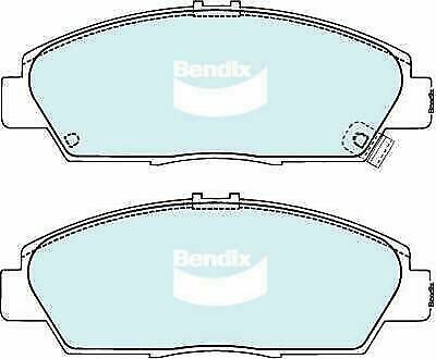 Brake Disc Pad Set Front Bendix DB1268 GCT For HONDA Accord CK Prellude BA BB