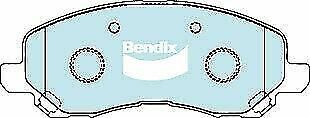 Brake Disc Pad Set Front Bendix DB1441 HD  For CHRYSLER DODGE JEEP MITSUBISHI S…