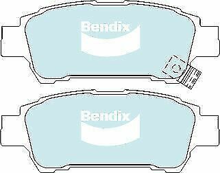 Brake Disc Pad Set Rear Bendix DB1660 HD For TOYOTA AVENSIS VERSO TOYOTA TARAGO