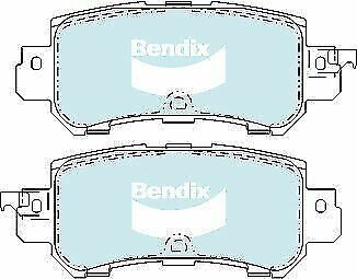 Brake Disc Pad Set Rear Bendix DB2227 4WD For MAZDA CX-3 DK CX-5 KE