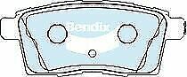 Brake Disc Pad Set Rear Bendix DB1917 4WD For MAZDA CX-7 ER