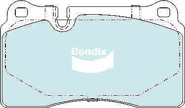 Brake Disc Pad Set  Bendix DB2228 HD For VW Touareg 7L6 7LA 7L7 7P5 7P6 AWD