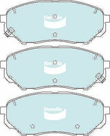Brake Disc Pad Set  Bendix DB2446 4WD For KIA Sorento UM CRDi