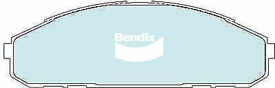 Brake Disc Pad Set Front Bendix DB1257 HD For NISSAN Patrol Y60 GQ
