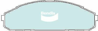 Brake Disc Pad Set Front Bendix DB1257 HD For NISSAN Patrol Y60 GQ