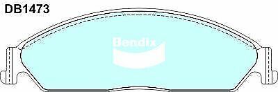 Brake Disc Pad Set Front Bendix DB1473 HD For FORD FAIRLANE FALCON FAIRMONT TER…