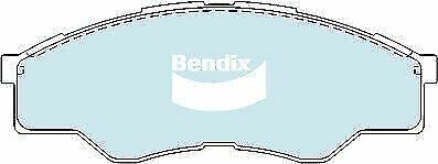 Brake Disc Pad Set Front Bendix DB1741 4WD For TOYOTA HILUX GGN15 4L KUN16 3L T…