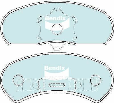 Bendix DB1045 Heavy Duty Disc Pad Set