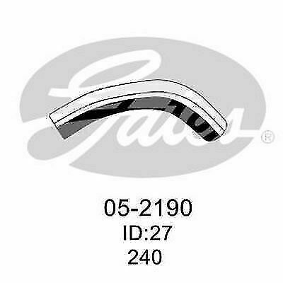 Radiator Hose Lower Gates 05-2190 for HOLDEN CRUZE YG 1.5L 2002-2006 PETROL