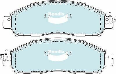 Brake Disc Pad Set  Bendix DB2374 4WD For NISSAN Navara D23 dCi TD 4WD