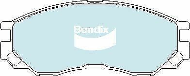 Brake Disc Pad Set Front Bendix DB1297 4WD For MITSUBISHI DELICA EXPRESS TRITON