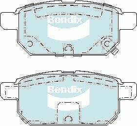 Brake Disc Pad Set  Bendix DB2364 4WD For SUZUKI Baleno EW FW S-Cross JY