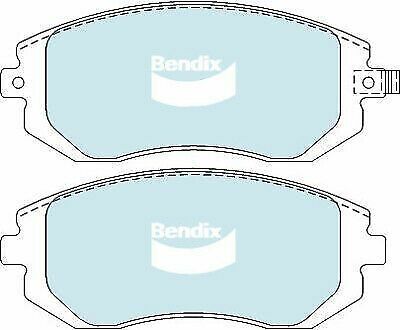 Brake Disc Pad Set Front Bendix DB1491 HD For SUBARU TOYOTA FORESTER IMPREZA BR…