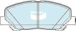 Brake Disc Pad Set Front Bendix DB1913 HD  For TOYOTA ALPHARD TARAGO VELLFIRE
