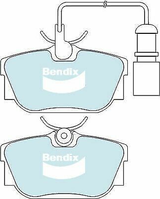 Brake Disc Pad Set  Bendix DB2055 HD For VW TRANSPORTER/CARAVELLE TRANSPORTER