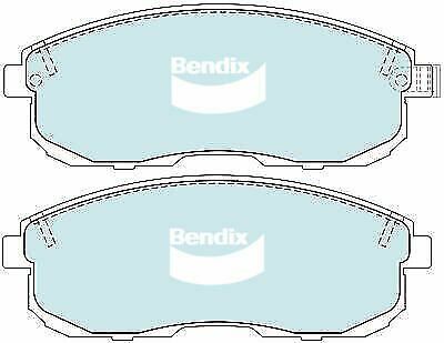 Bendix DB1187 General CT Disc Pad Set