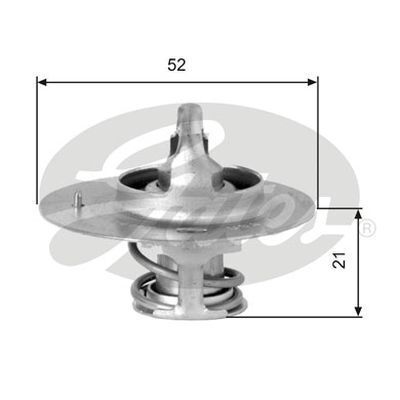 Thermostat Gates TH03282G1 for Mazda 323 BW 1.6L Nissan Urvan E23 2.0L
