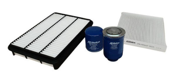 Service Filter Kit Acdelco for Toyota Landcruiser Prado 3.0l 1KD-FTV 2009- on