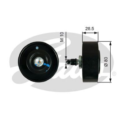 Idler Pulley Gates 36334 For Toyota Hiace Commuter Hilux Landcruiser Prado