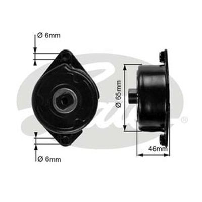 Tensioner Gates 39006 for BMW X3 X5 MMW 5 3.0L Diesel
