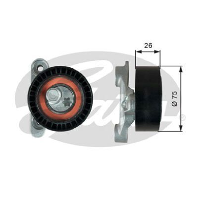 Tensioner Gates 39345 FOR VOLKSWAGEN UP! 1L PETROL