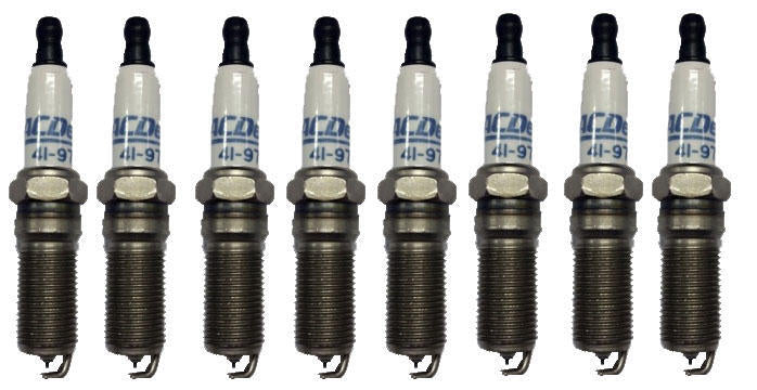 Spark Plugs 8 Pack Acdelco Double Platinum Commodore VZ VF VE WM V8 6.0L 6.2L
